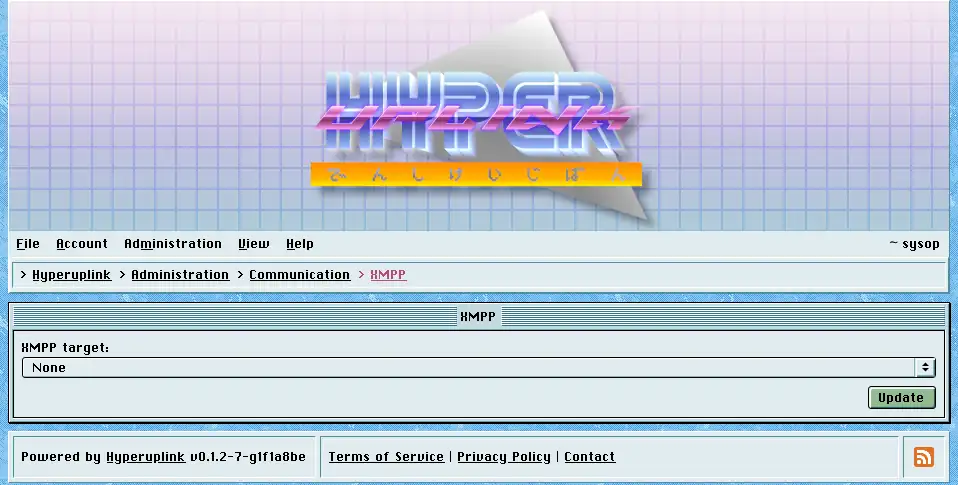 The XMPP page